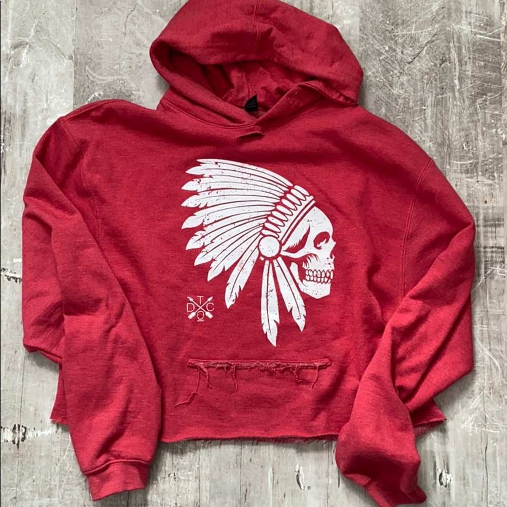 The Drive cropped hoodie